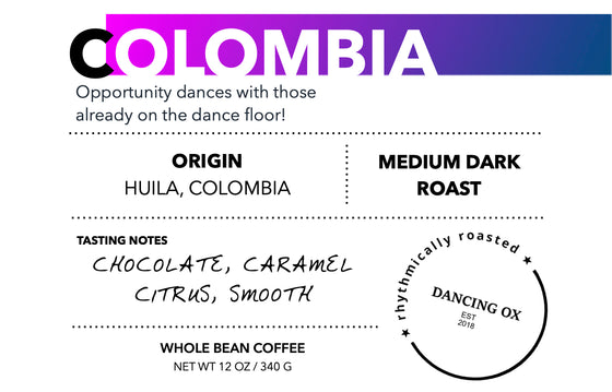 NEW! Colombia - Medium Dark